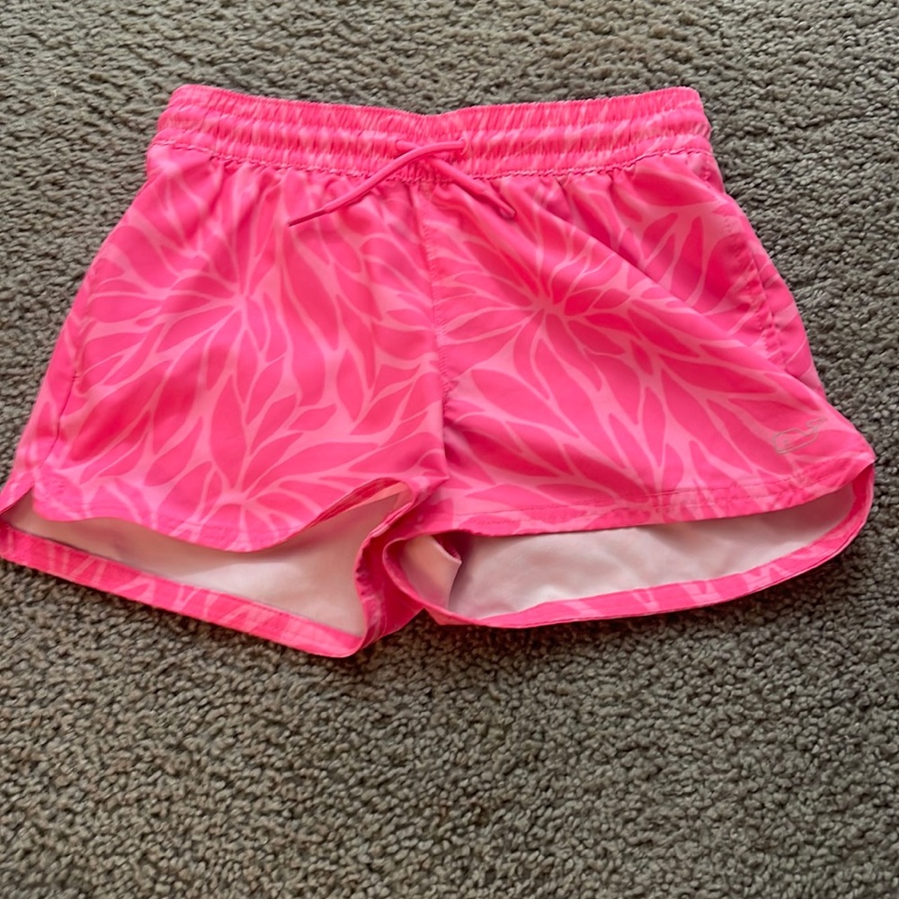 Girls shorts vineyard vine hot pink